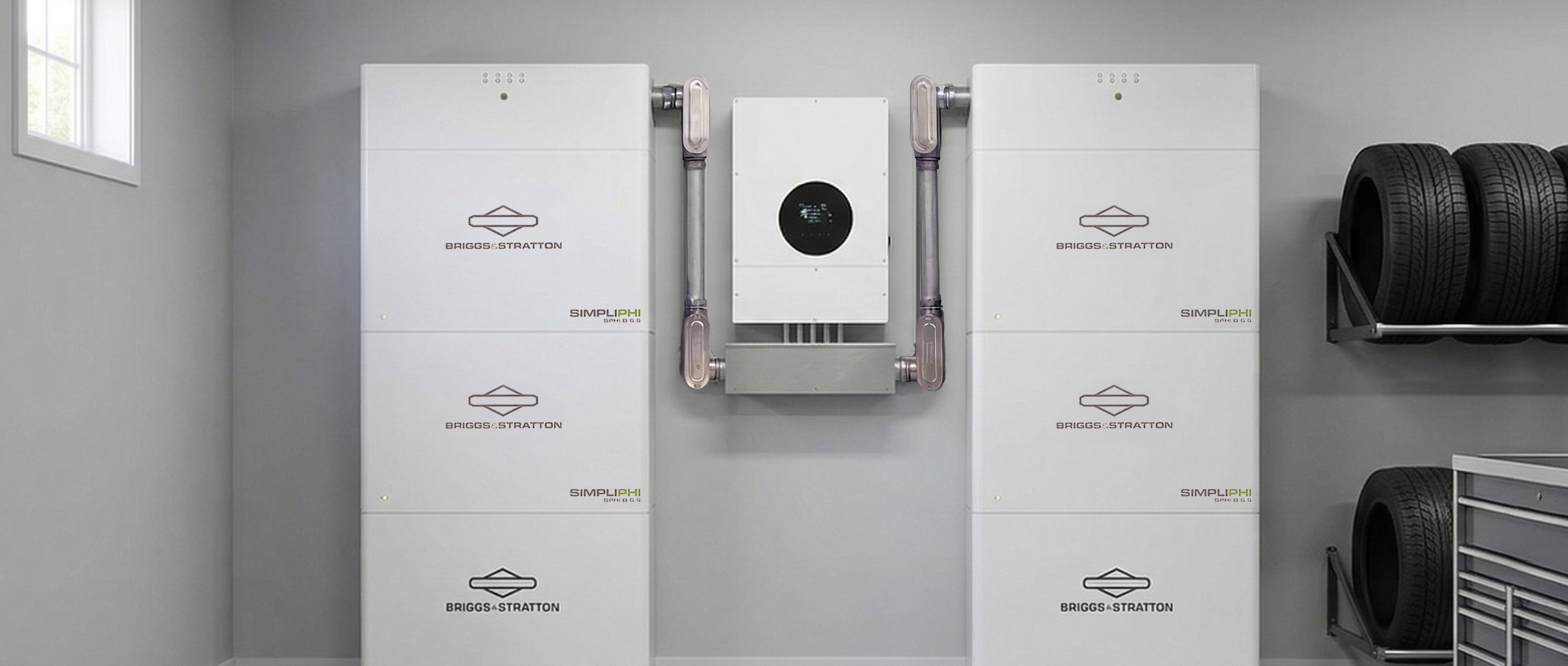 Briggs & Stratton Generator installed