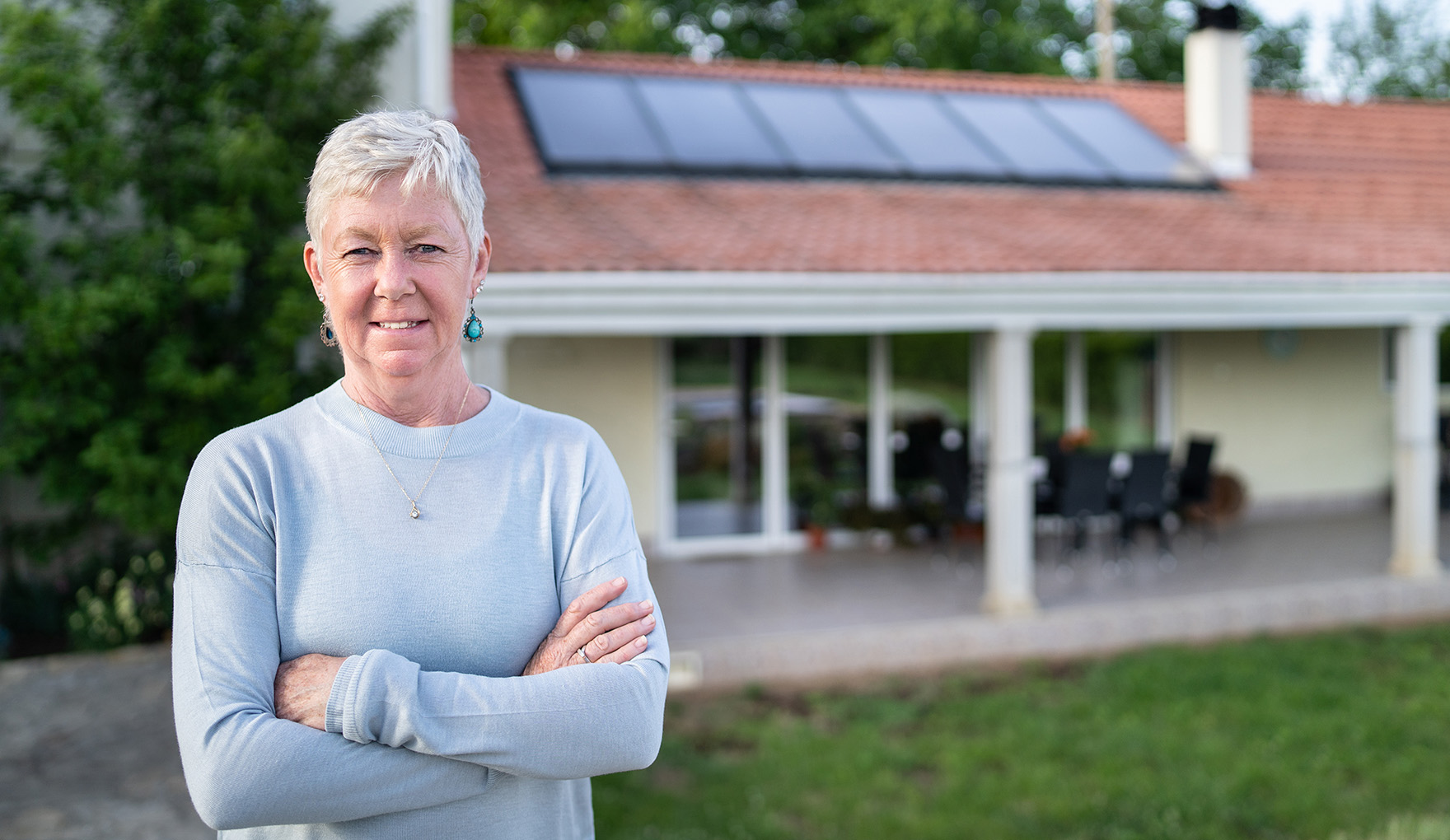 Simpliphi 6.6 installed on blue house