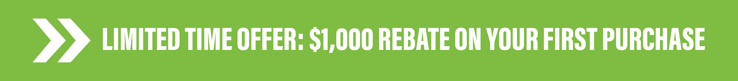 $1000 Rebate Callout $1000 Rebate Callout