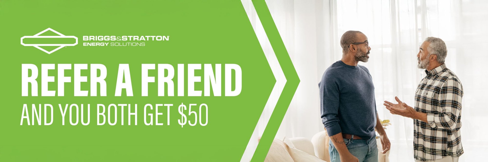 Refer a Friend and you both get $50 Refer a Friend and you both get $50