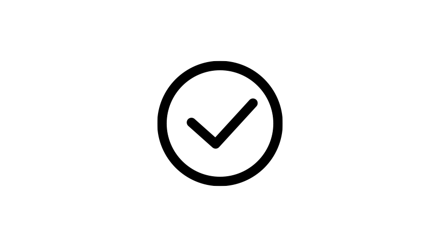 Checkmark icon