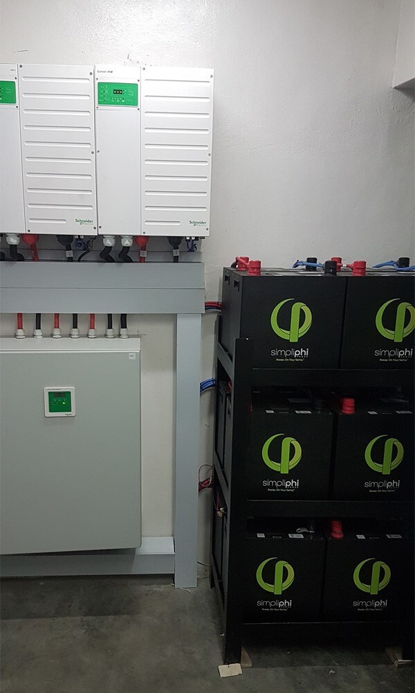 Briggs & Stratton Simpliphi battery system setup