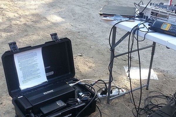 Genny portable power, powering PA systems