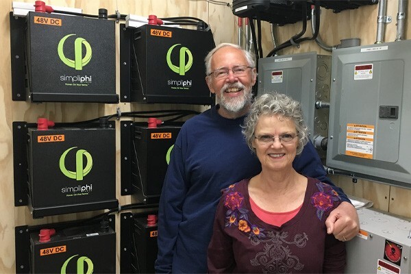 Beverly and Pierre with PHI batteries