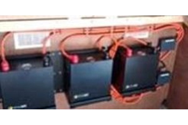 three PHI 3.4 batteries