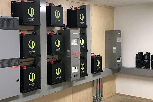 PHI batteries in battery storage system setup