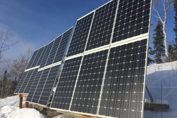 Solar panels for off-grid living