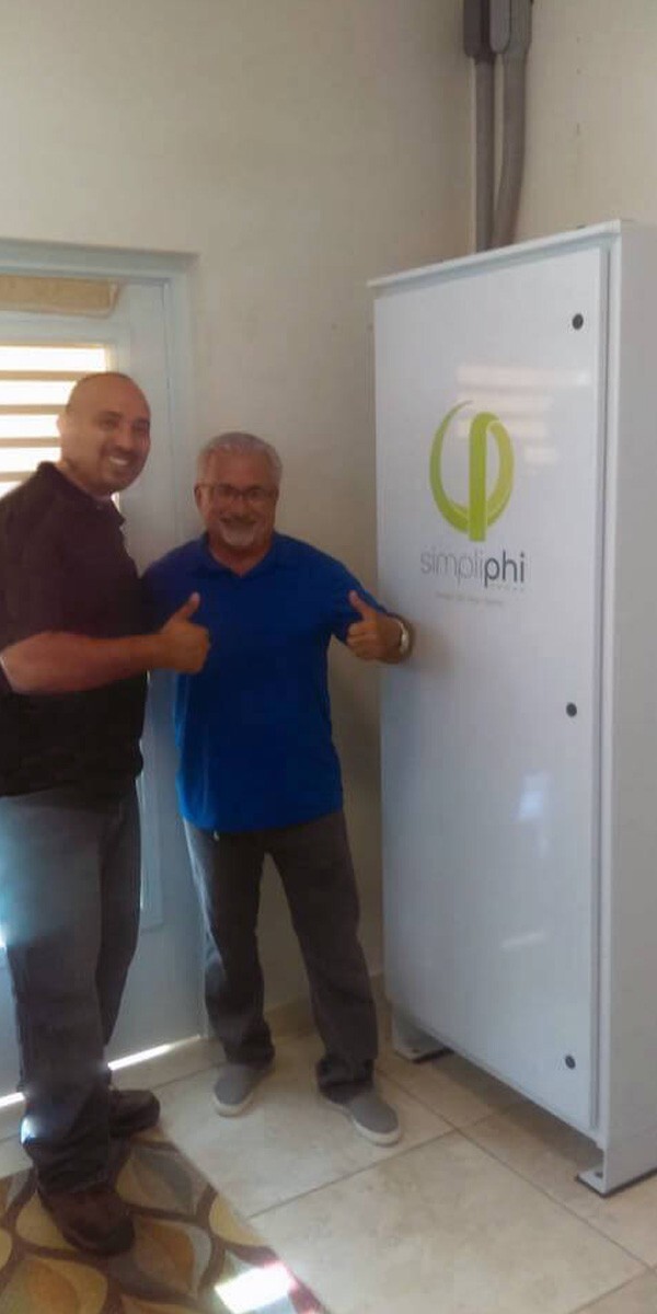 Installed AccESS energy storage system