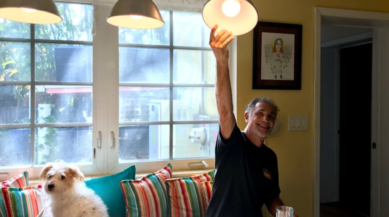 Florida homeowner with power