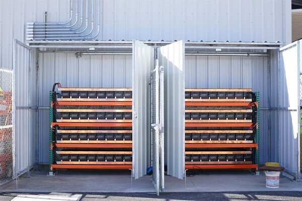 Inside the energy storage system home