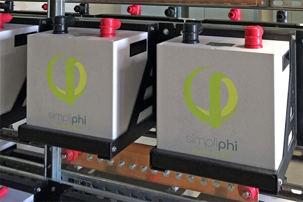 PHI batteries close-up