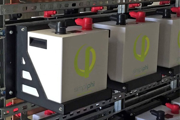 PHI batteries close-up