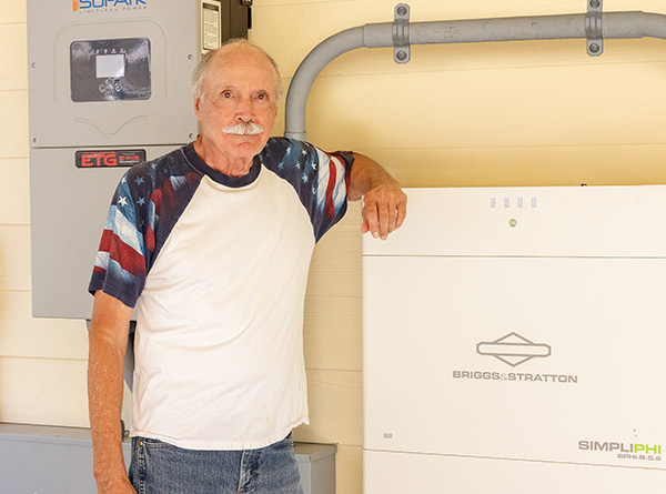 Gregg with installation panel