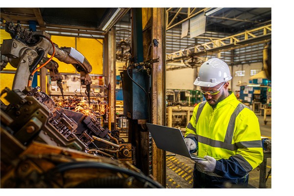 Factory Business Worker