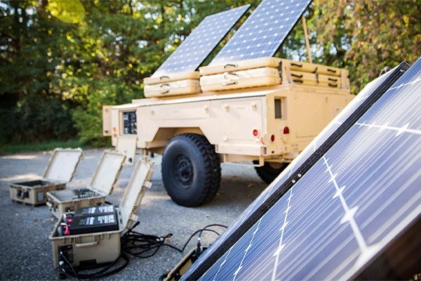 PHI Batteries Solar Mobile Trailer