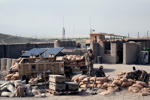 Forge Running Dagger 120 Mm GPS-Guided Mortar System In Afghanistan. (Image courtesy of ZeroBase)