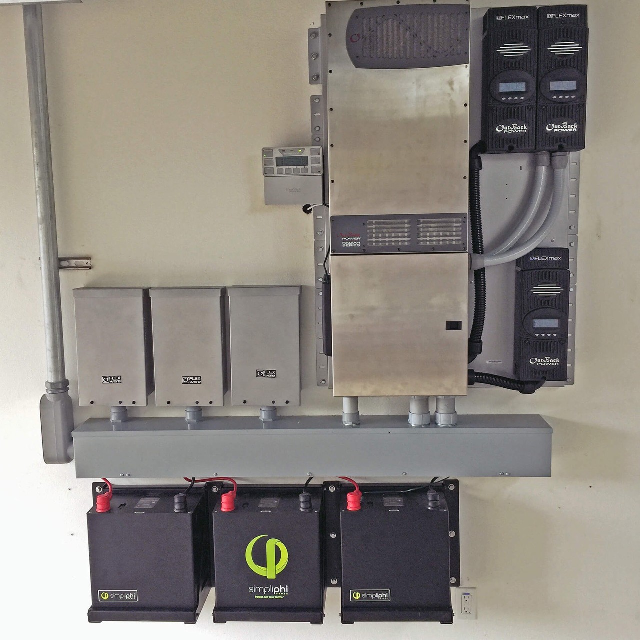 PHI batteries in battery storage system setup