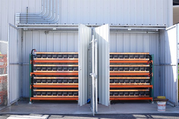 Inside the energy storage system home