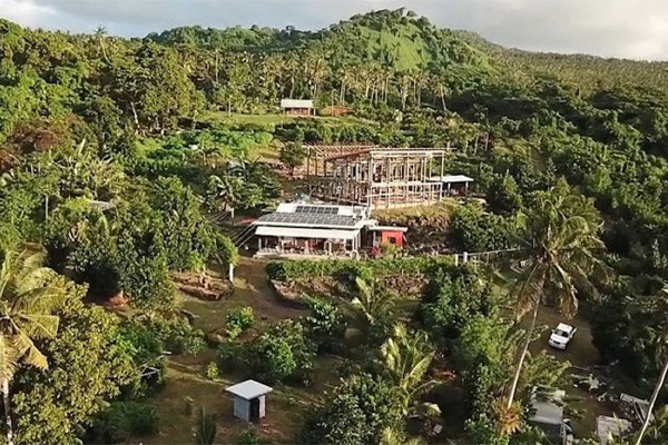 Ice cream factory on the Fijian island of Taveuni